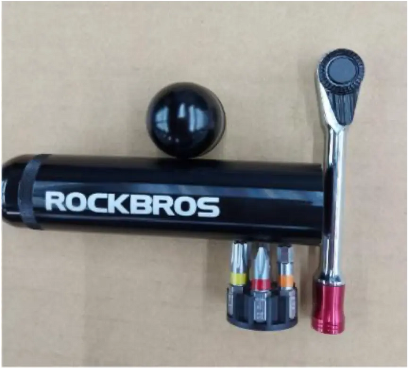 Load image into Gallery viewer, Mini Tool kit | Dual Direction Ratchet Wrench - Hex Keys, Screw Drivers and More ROCKBROS MADOVERBIKING