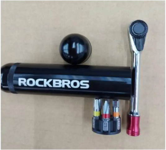 Mini Tool kit | Dual Direction Ratchet Wrench - Hex Keys, Screw Drivers and More ROCKBROS MADOVERBIKING