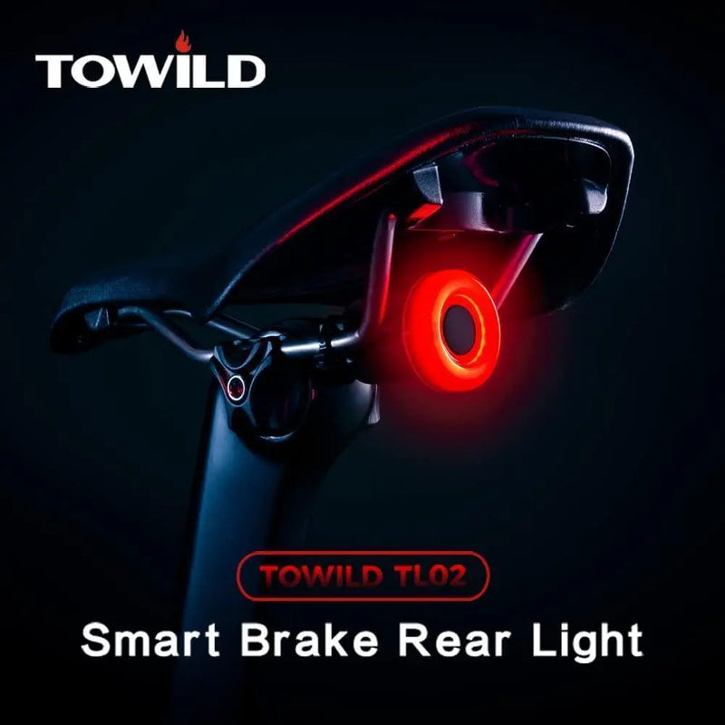 Load image into Gallery viewer, Towild Tl02 Rear Cycling Light With Smart Mode