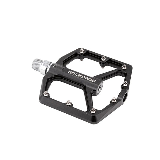 Bicycle Pedals | Flat Pedals - Sealed Bearings, Excellent Grip for Mountain bike/Road bike/BMX ROCKBROS MADOVERBIKING