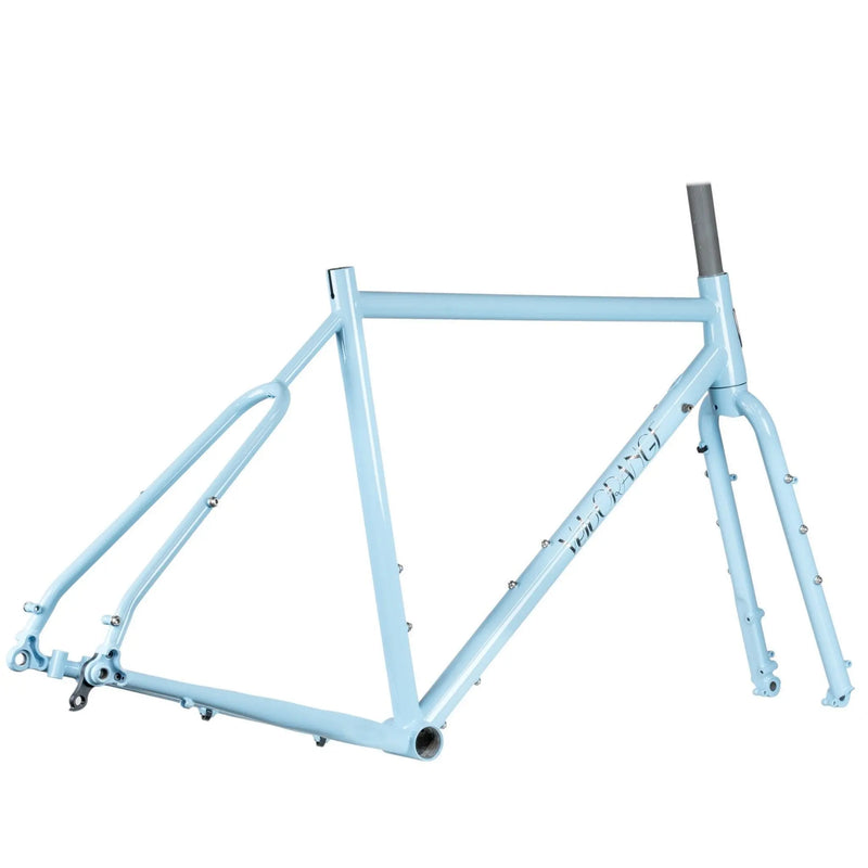 Load image into Gallery viewer, Velo Orange Pass Hunter Frameset (Cool Blue)