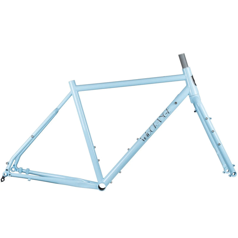 Load image into Gallery viewer, Velo Orange Pass Hunter Frameset (Cool Blue)