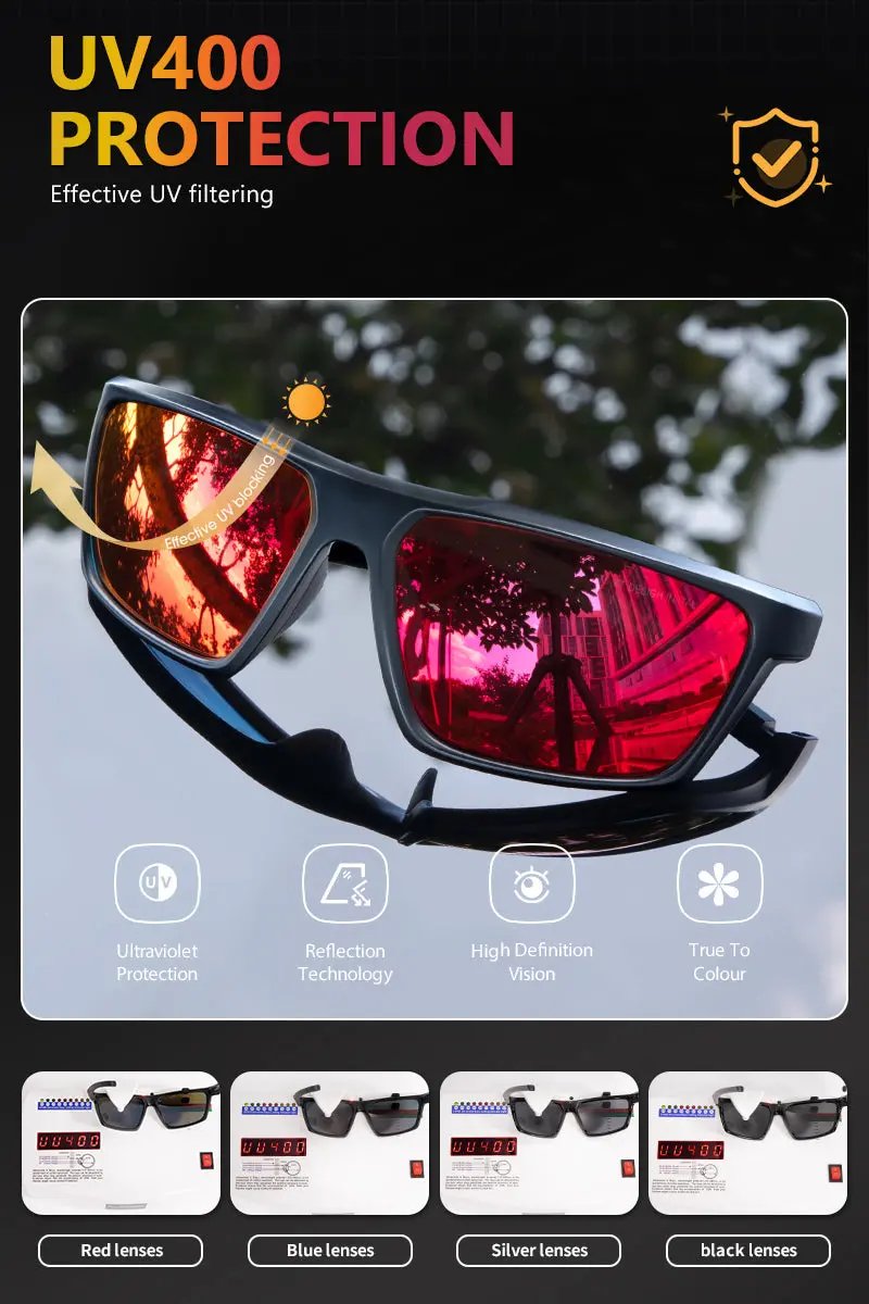 Load image into Gallery viewer, Kapvoe K12 Polarized Sunglasses Kapvoe MADOVERBIKING