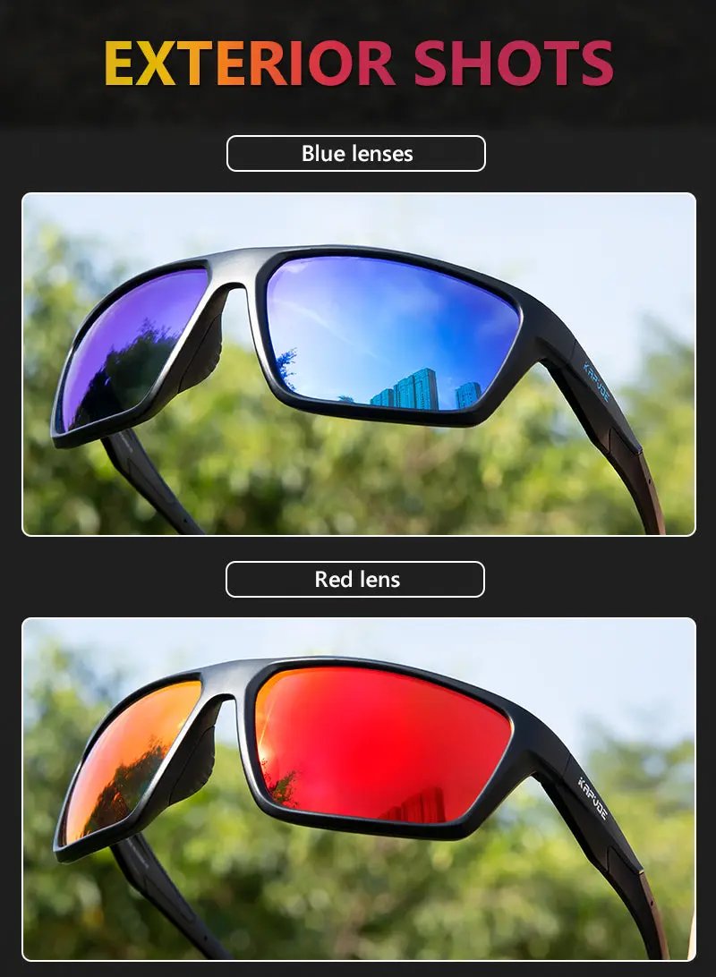 Load image into Gallery viewer, Kapvoe K12 Polarized Sunglasses Kapvoe MADOVERBIKING