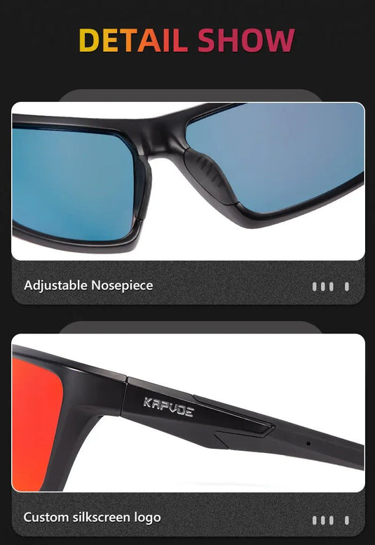 Kapvoe K12 Polarized Sunglasses Kapvoe MADOVERBIKING