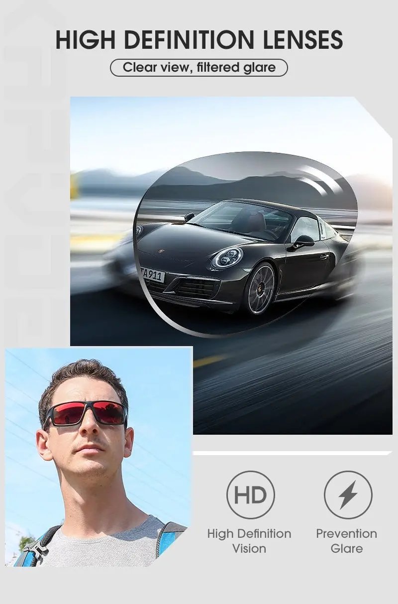 Load image into Gallery viewer, Kapvoe K4 Polarized Sunglasses Kapvoe MADOVERBIKING