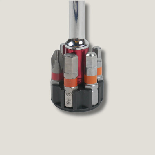 Mini Tool kit | Dual Direction Ratchet Wrench - Hex Keys, Screw Drivers and More ROCKBROS MADOVERBIKING