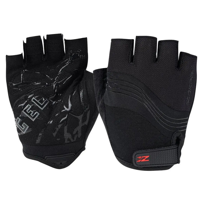 Load image into Gallery viewer, ZAKPRO Cycling Gloves Gel Series Anti-Slip Professional Half Finger - (Black)