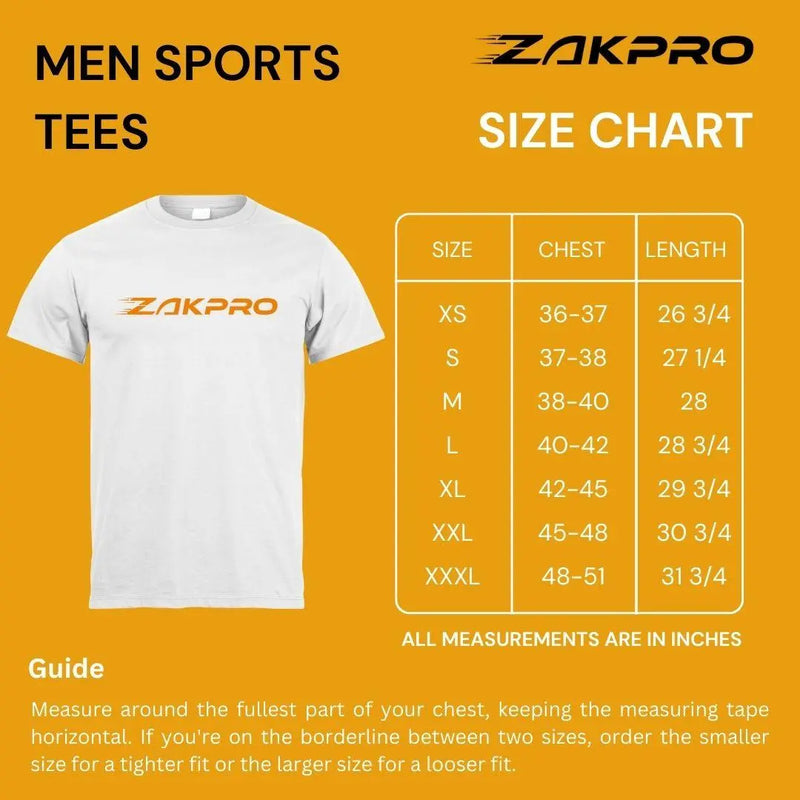 Load image into Gallery viewer, ZAKPRO Men Sports Tees (Ride-O-Range)
