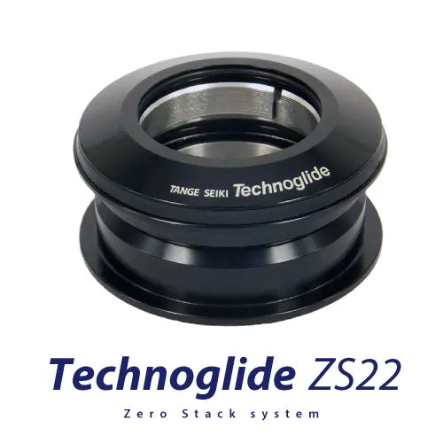 Load image into Gallery viewer, TANGESEIKI TECHNOGLIDE ZS22 ZERO-STACK HEADSET | ZS44 (BLACK) - MADOVERBIKING