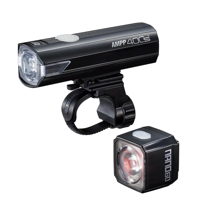 Load image into Gallery viewer, CATEYE LAMPSET AMPP400S/NANO 60 (TYPE C) | EL084S/LD830 - MADOVERBIKING