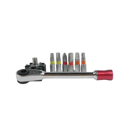 Mini Tool kit | Dual Direction Ratchet Wrench - Hex Keys, Screw Drivers and More ROCKBROS MADOVERBIKING