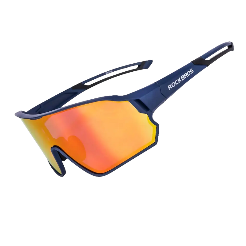 Load image into Gallery viewer, Sunglasses | Polarized Glasses - Myopia Compatible (Blue/Red) ROCKBROS MADOVERBIKING