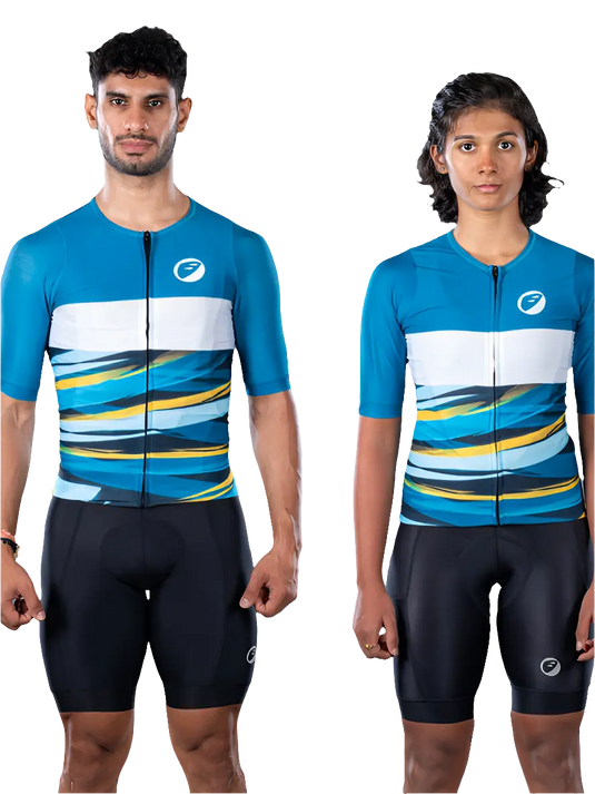 Unisex Cycling | Race fit Jersey | Lightening - MADOVERBIKING -  Apace