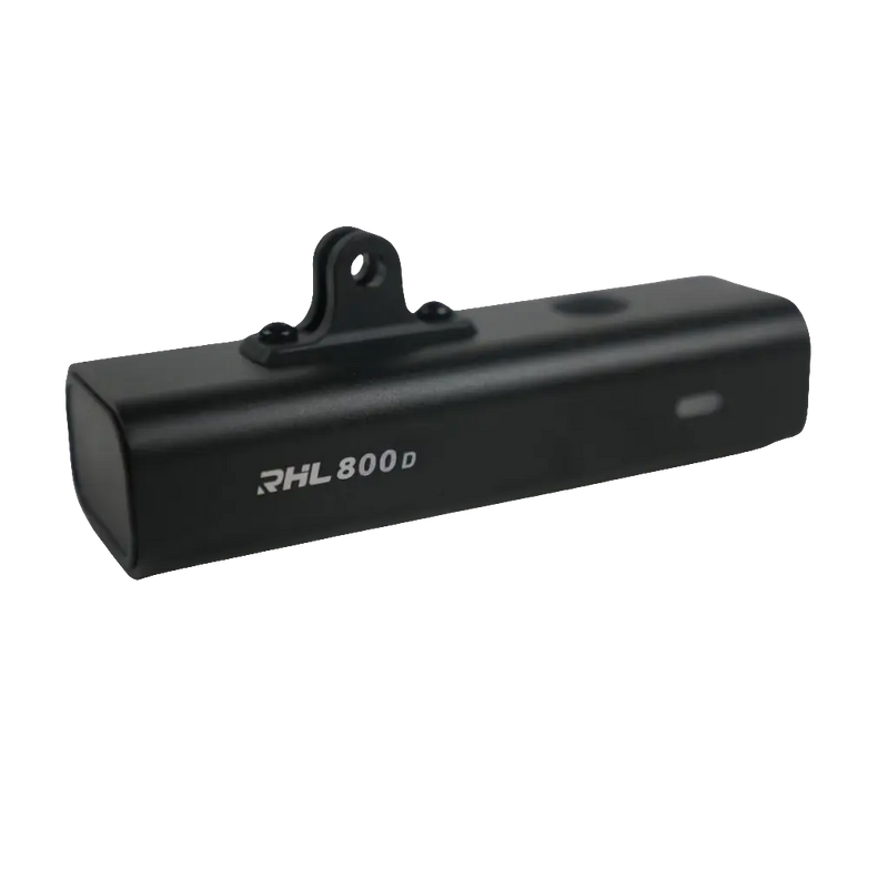 Load image into Gallery viewer, Bicycle Front Light | V6-800 - 2000 maH Battery, 800 Lumens (Black/GoPro Mount) ROCKBROS MADOVERBIKING