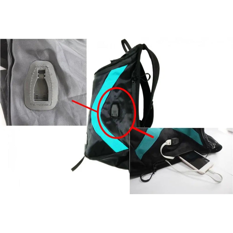 Load image into Gallery viewer, BNB HYDRATION BAG | MOVI - 1.5 LTR | WITH USB CHARGING PORT - MADOVERBIKING - BNB BeaRack