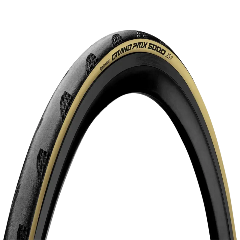 Load image into Gallery viewer, Road Bike Tires | GRAND PRIX 5000 - 700x25/28c (Black/Cream) - MADOVERBIKING -  Continental