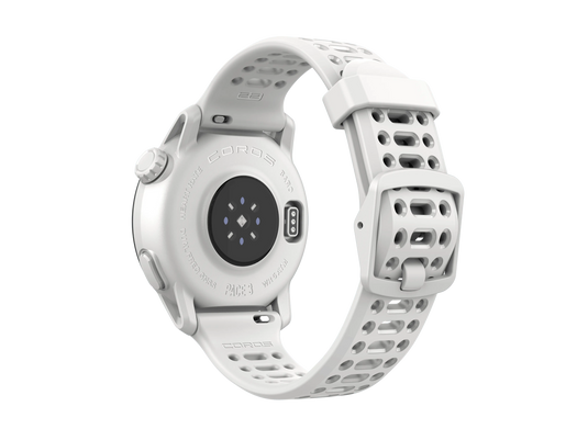 COROS PACE 3 Premium GPS Sport Smartwatch White Silicone Band with 2 Year Warranty