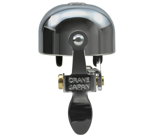 Crane E-NE Clamp Band Mount Bell (Chrome) - MADOVERBIKING -  CRANE BELLS