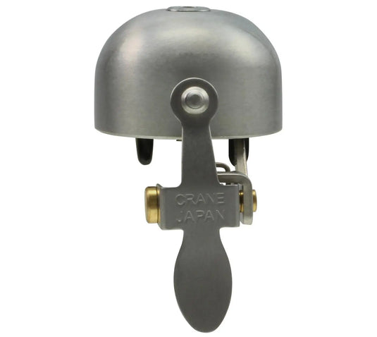 Crane E-NE Clamp Band Mount Bell (Silver) - MADOVERBIKING -  CRANE BELLS