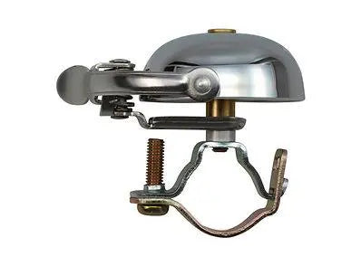 Crane Suzu Mini Steel Band Mount Bell (Chrome Plated) - MADOVERBIKING -  CRANE BELLS