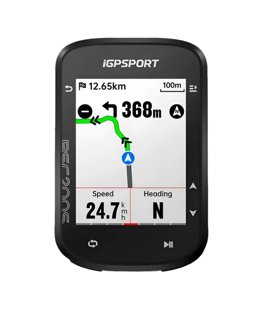 GPS Bike Computer - BSC200S | Type-C, 25H Battery, Power Meter, Di2 and Navigation Support - MADOVERBIKING -  iGPSPORT