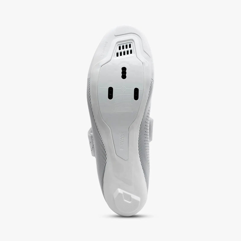Load image into Gallery viewer, SHIMANO SH-TR501 WIDE ROAD CYCLING SHOES (WHITE) - MADOVERBIKING