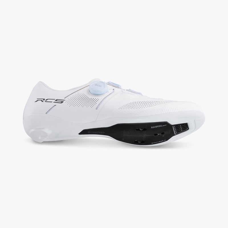 Load image into Gallery viewer, SHIMANO SH-RC503 WIDE ROAD CYCLING SHOES (WHITE) - MADOVERBIKING