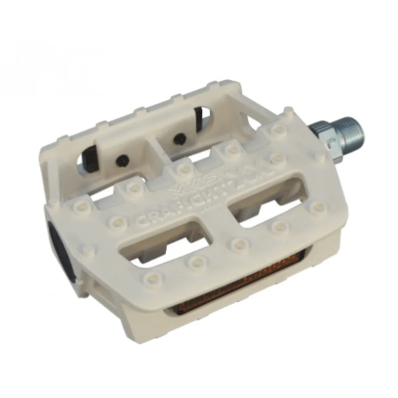 Load image into Gallery viewer, MKS Grafight-XX Platform Pedals (White)