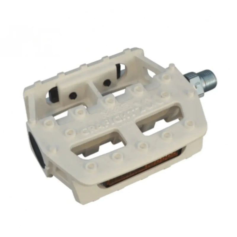 Load image into Gallery viewer, MKS Grafight-XX Platform Pedals (White) - MADOVERBIKING