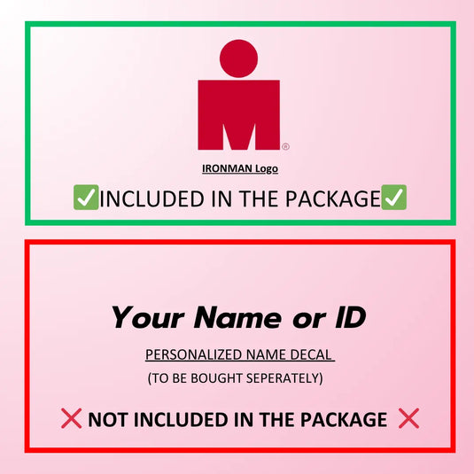 IRONMAN Logo Decal Sticker (1 pcs) - (0.6 in x 0.5 in) - MADOVERBIKING -  MADOVERBIKING