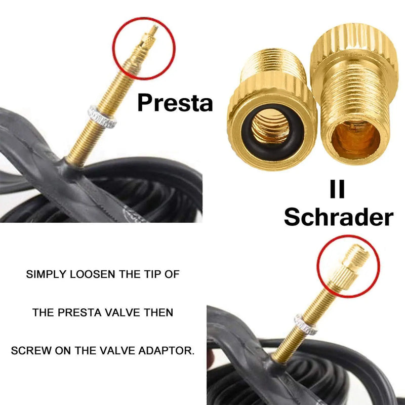 Load image into Gallery viewer, Presta To Schrader Valve Adapter