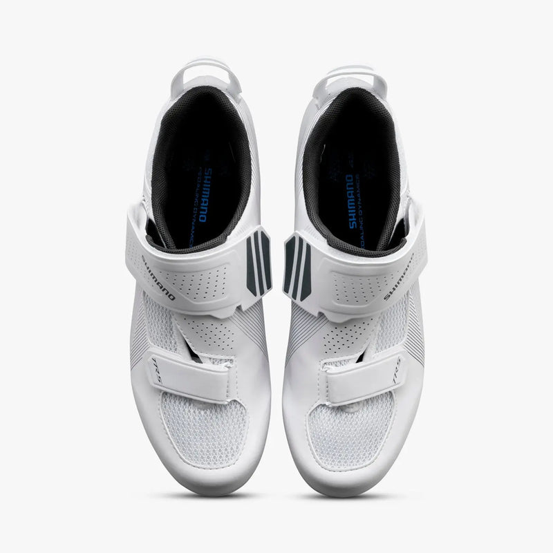 Load image into Gallery viewer, SHIMANO SH-TR501 WIDE ROAD CYCLING SHOES (WHITE) - MADOVERBIKING