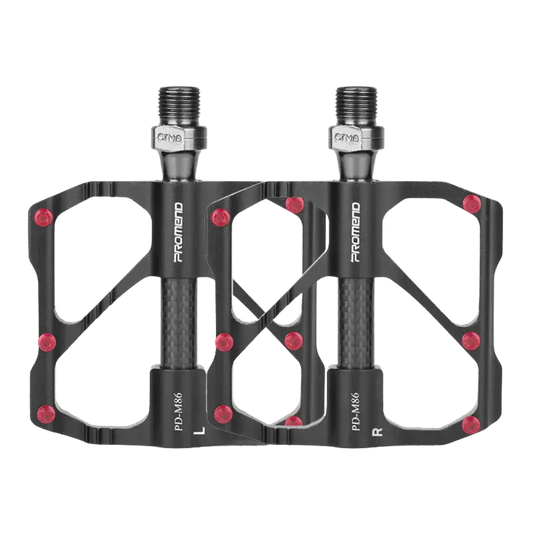 Bicycle Pedals | Aluminium Alloy, Sealed Bearings, Carbon Axle - MADOVERBIKING -  Yellowfin