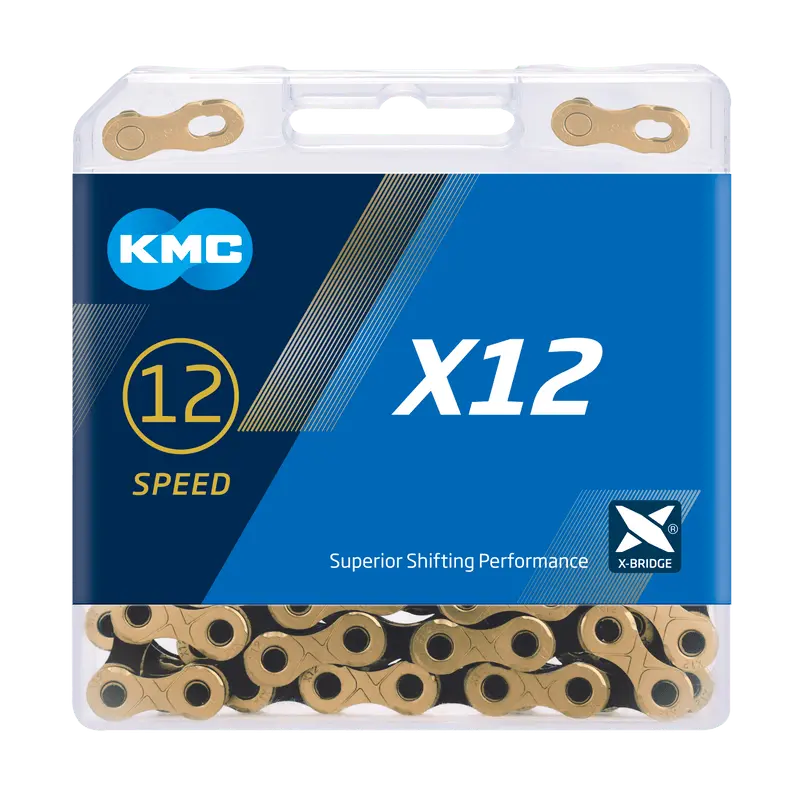 Load image into Gallery viewer, Bicycle Chain | X12 Ti-N GOLD (12 Speed) - MADOVERBIKING -  KMC