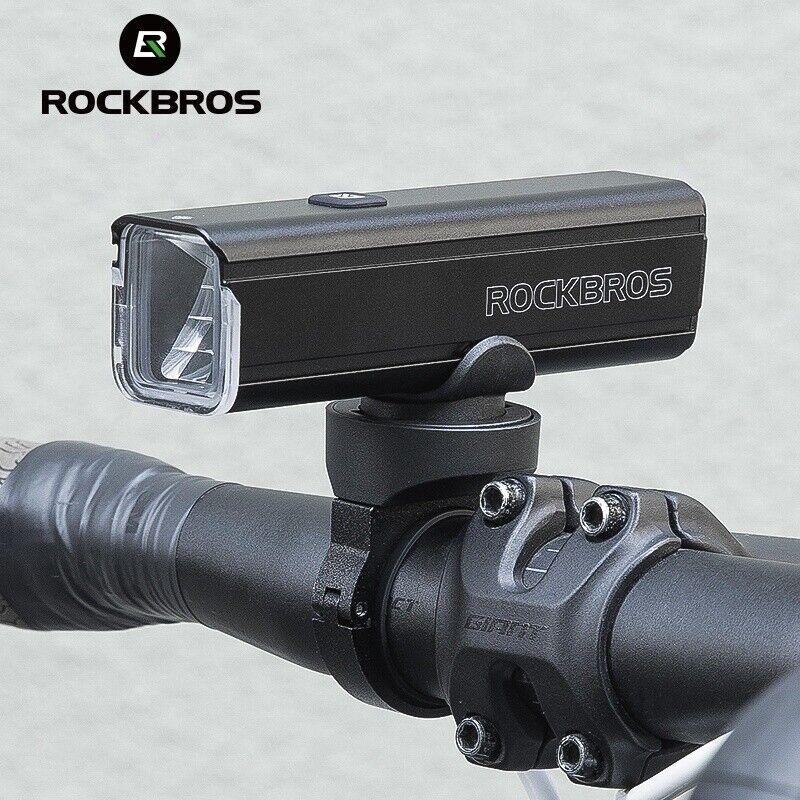 Load image into Gallery viewer, Rockbros Bike Light 1000 Lumens USB Rechargeable Bike Headlight Led IPX6 Waterproof Bike Front Light 5 Modes Aluminum Alloy Super Bright Bike Light for Night Riding