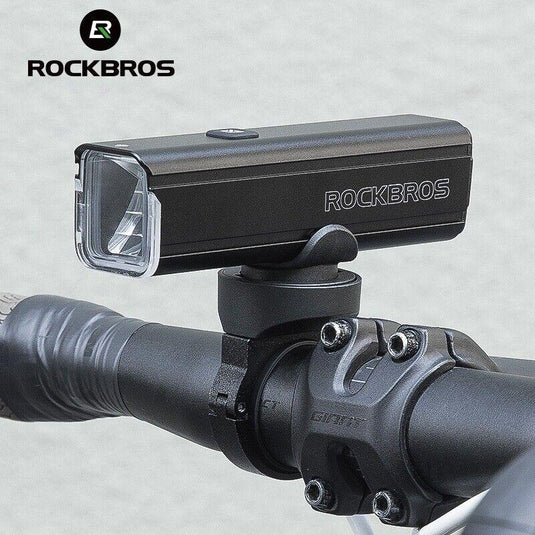 Rockbros Bike Light 1000 Lumens USB Rechargeable Bike Headlight Led IPX6 Waterproof Bike Front Light 5 Modes Aluminum Alloy Super Bright Bike Light for Night Riding