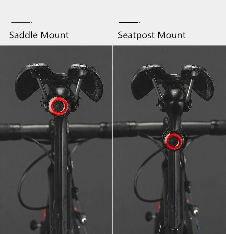 Load image into Gallery viewer, Rockbros Bike Tail Light Rear Bike Light Rechargeable Bike Rear Light Waterproof Bike Taillight