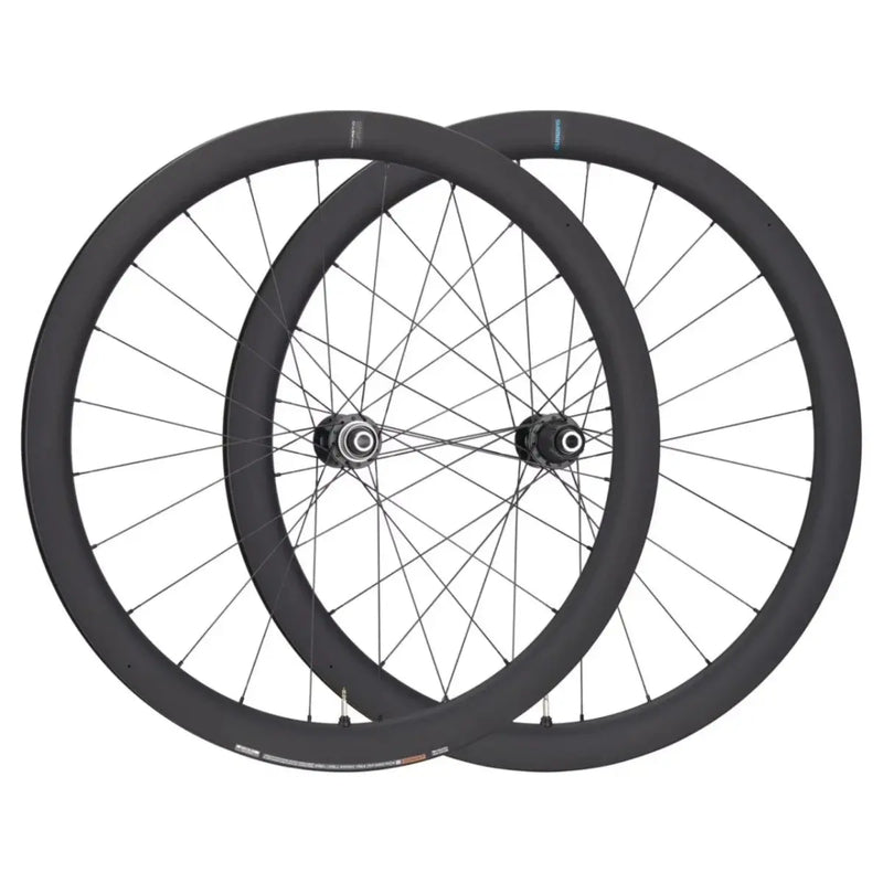 Load image into Gallery viewer, Shimano 105 WH-RS710-C46-TL C46 Tubeless Center Lock Disc Brake Wheelset SHIMANO MADOVERBIKING