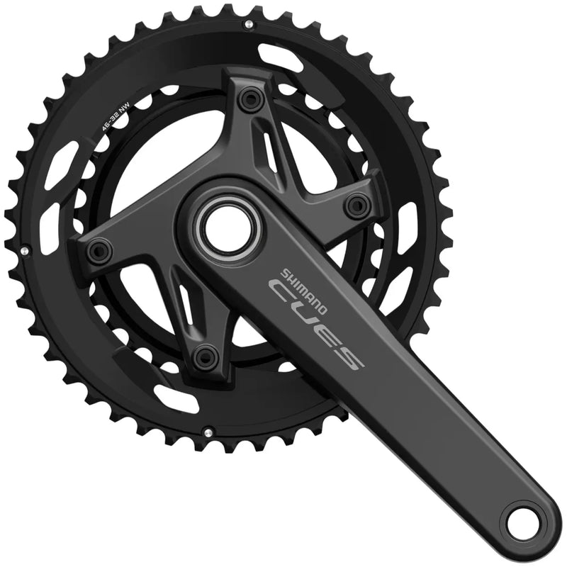 Load image into Gallery viewer, Shimano Cues 2-Piece FC-U6030-2 9/10-Speed Front Chainwheel SHIMANO MADOVERBIKING