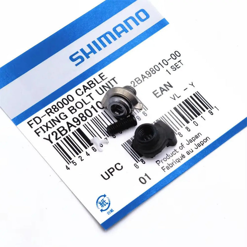 Load image into Gallery viewer, Shimano FD-R8000 Cable Fixing And Adjusting Bolt Unit SHIMANO MADOVERBIKING