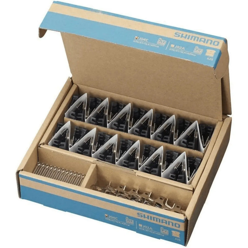 Load image into Gallery viewer, Shimano J04C Metal Pad w/Fin & Spring w/Split Pin SHIMANO MADOVERBIKING