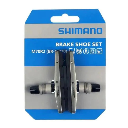 Load image into Gallery viewer, Shimano M70R2 Cartridge Brake Shoes SHIMANO MADOVERBIKING