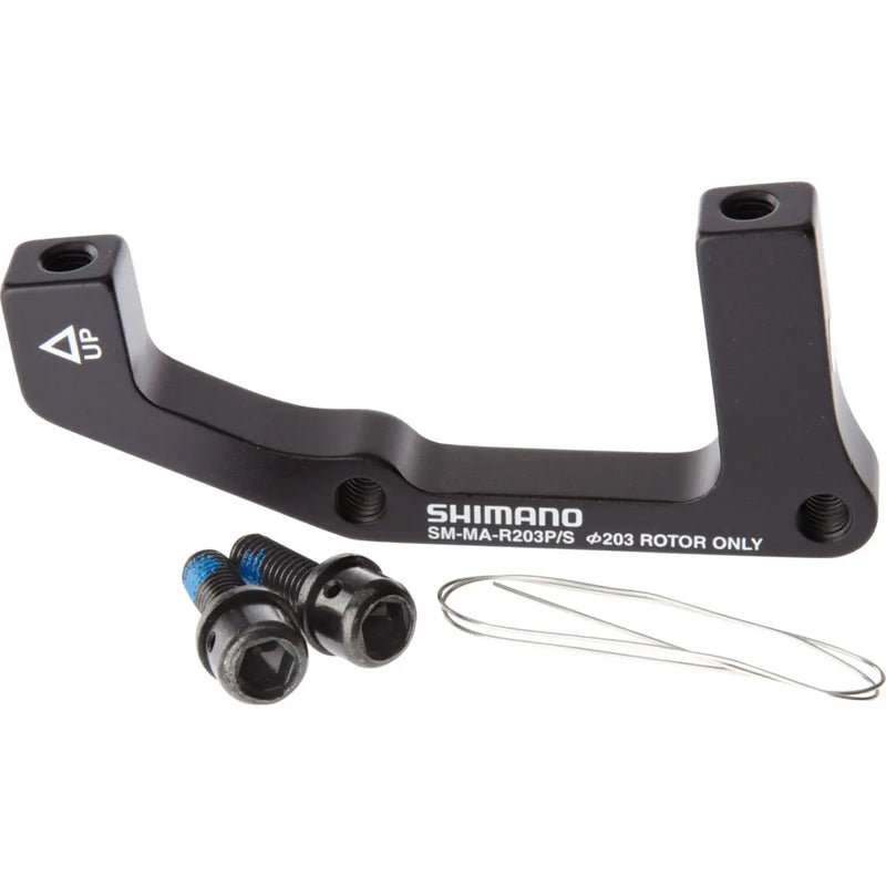 Load image into Gallery viewer, Shimano Mount Disc Brake Adapter for 203mm (SM-MA-R203P/S) SHIMANO MADOVERBIKING