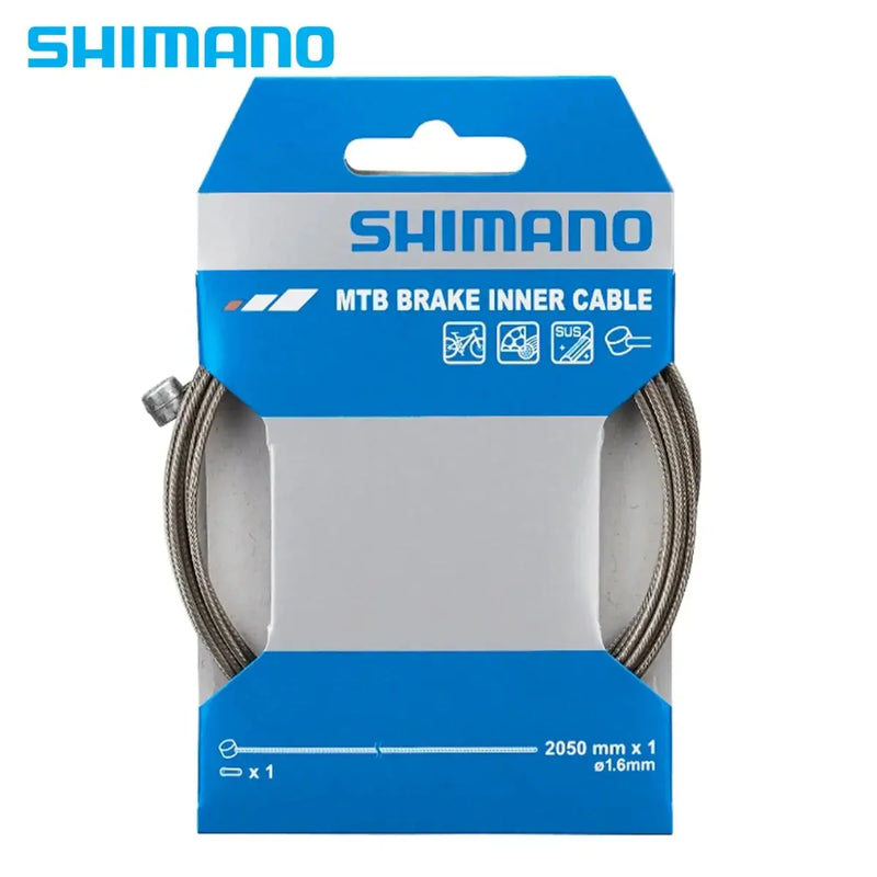 Load image into Gallery viewer, Shimano MTB Steel Brake Inner Cable 1.6x2050mm SHIMANO MADOVERBIKING