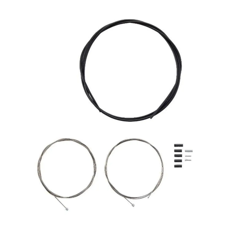 Load image into Gallery viewer, Shimano Road SUS Shift Cable Set 1700mm SP41 Outer Cable, 2100mmx2 Inner Cable SHIMANO MADOVERBIKING