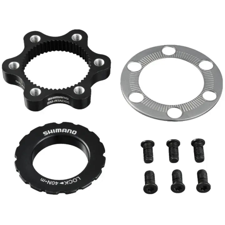Load image into Gallery viewer, Shimano SM-RTAD05 Disc Brake Rotor Adapter (6-bolt rotor to Center Lock hub) SHIMANO MADOVERBIKING