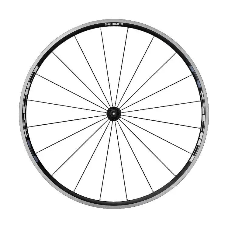 Load image into Gallery viewer, Shimano Tiagra WH-R501-CL Clincher Rim Brake Wheelset w/Monotone Sticker SHIMANO MADOVERBIKING
