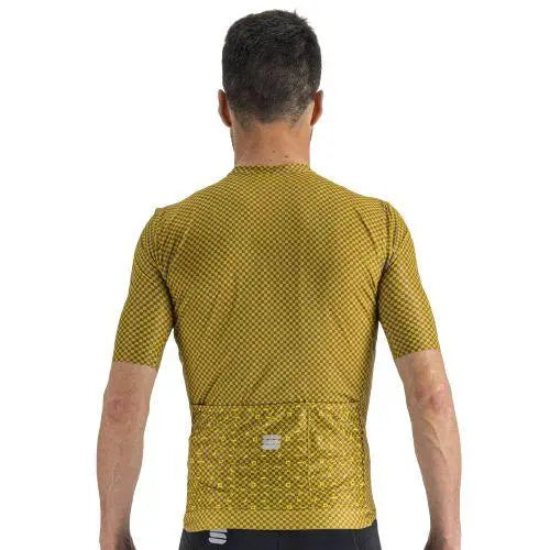 Sportful Checkmate Mens Cycling Jersey (Chilli Red Malives)