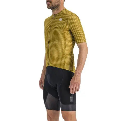 Sportful Checkmate Mens Cycling Jersey (Chilli Red Malives)
